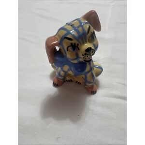 1950s Ceramic Arts Studio Plaid Pooch Salt Shaker – Madison Wisconsin